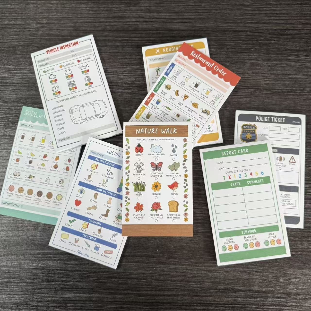 Childrens Role Pocket Journal