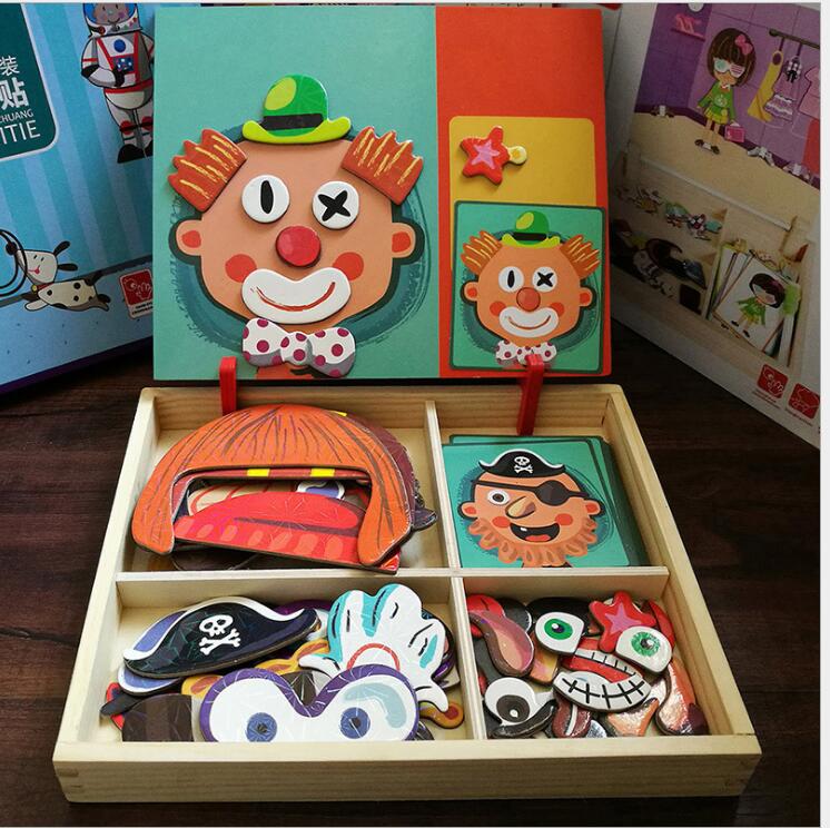 Cat Wooden Magnetic Squishy