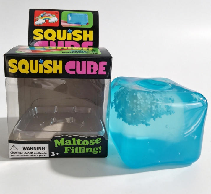 Squishy Snowflake Sensory Cube
