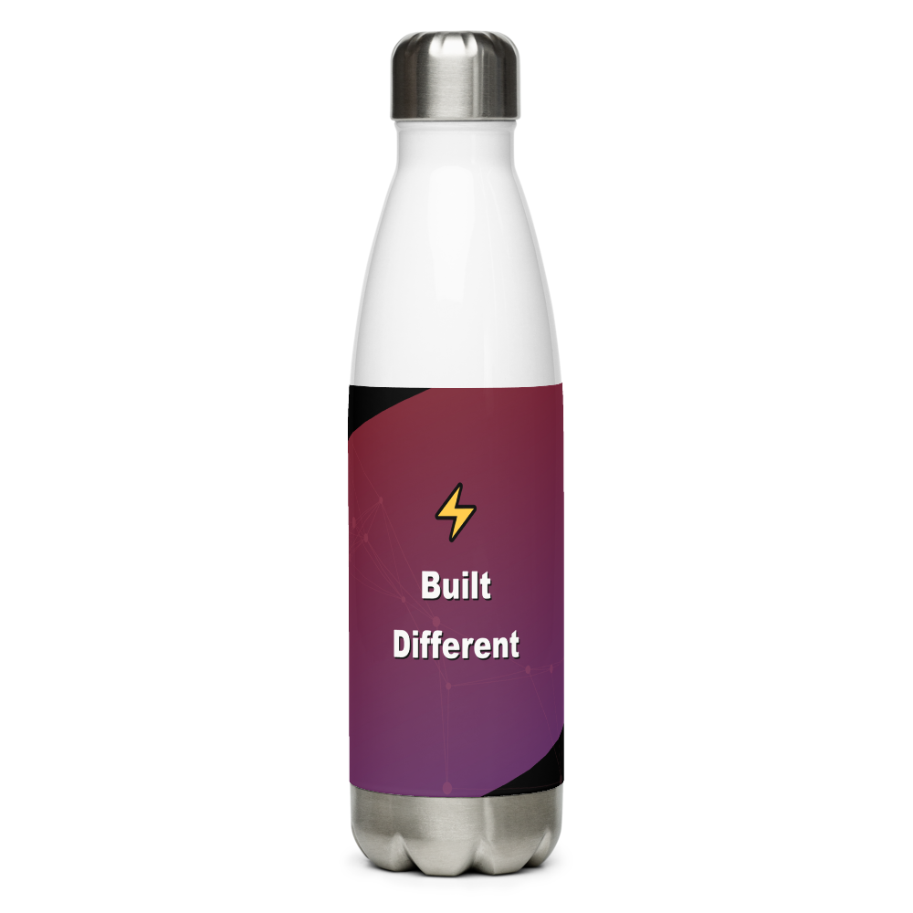 Built Different (Diagnostically) Water Bottle