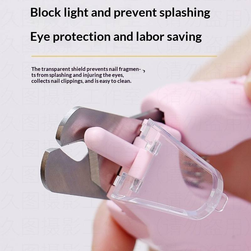 2-in-1 LED Electric Pet Nail Clipper