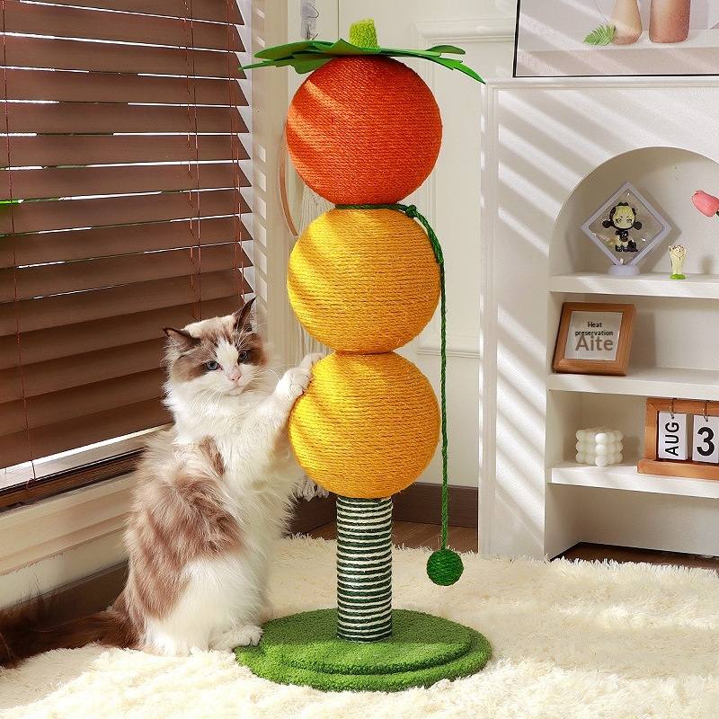 Sisal Scratching Post With Play Ball