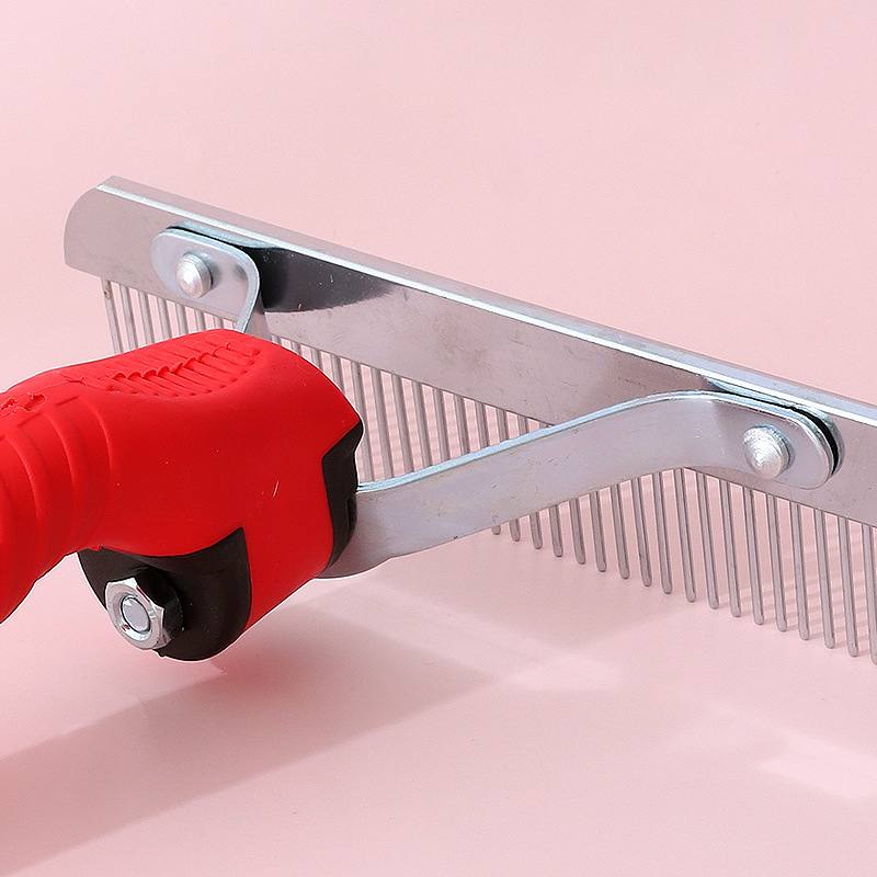 Large Deshedding Rake For Dogs