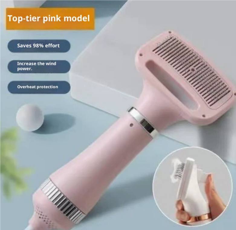Pet Grooming Blow Dryer Brush