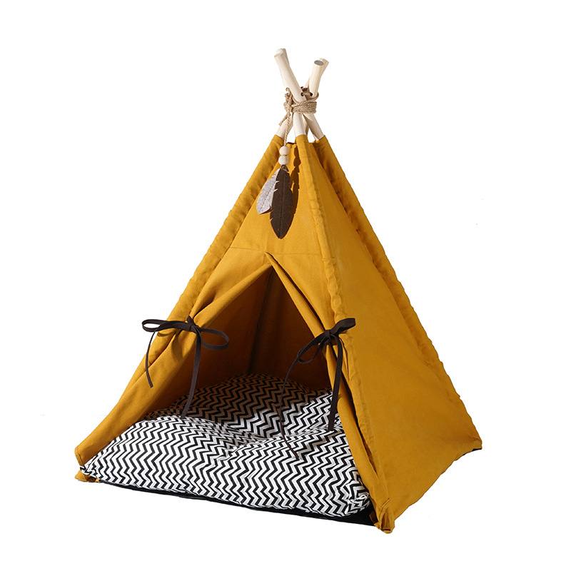Semi-Enclosed Cat Tent Bed