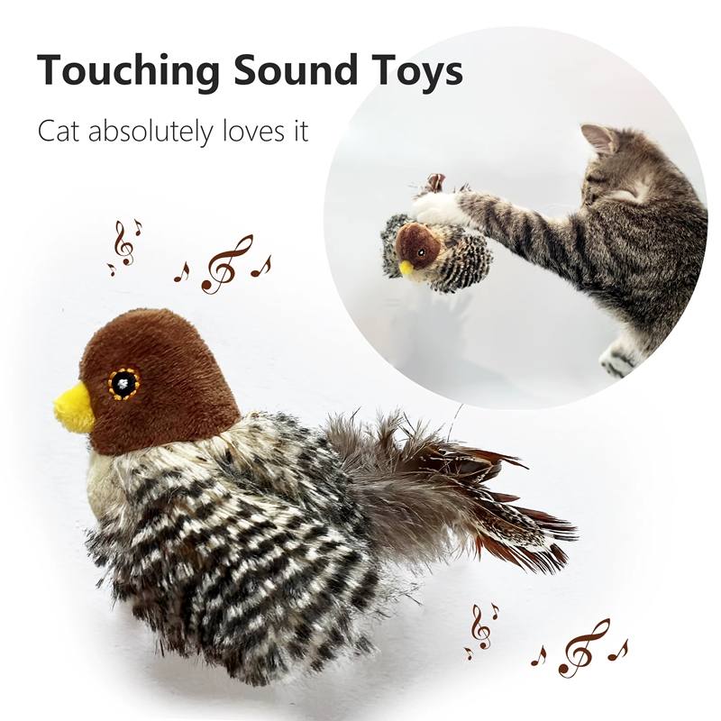 Electric Flapping Bird Cat Toy