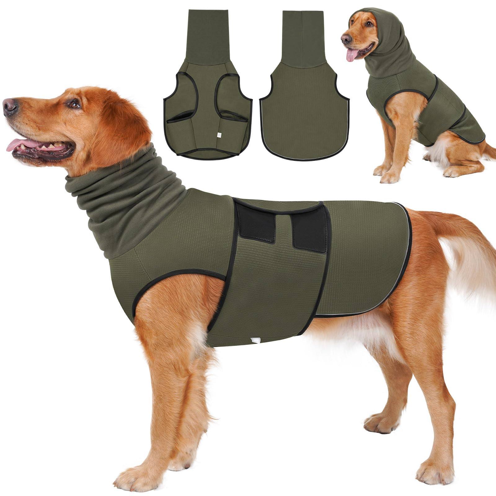 Calming Dog Anxiety Vest with Hood