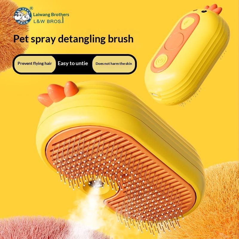 Pet Spray Deshedding Grooming Comb
