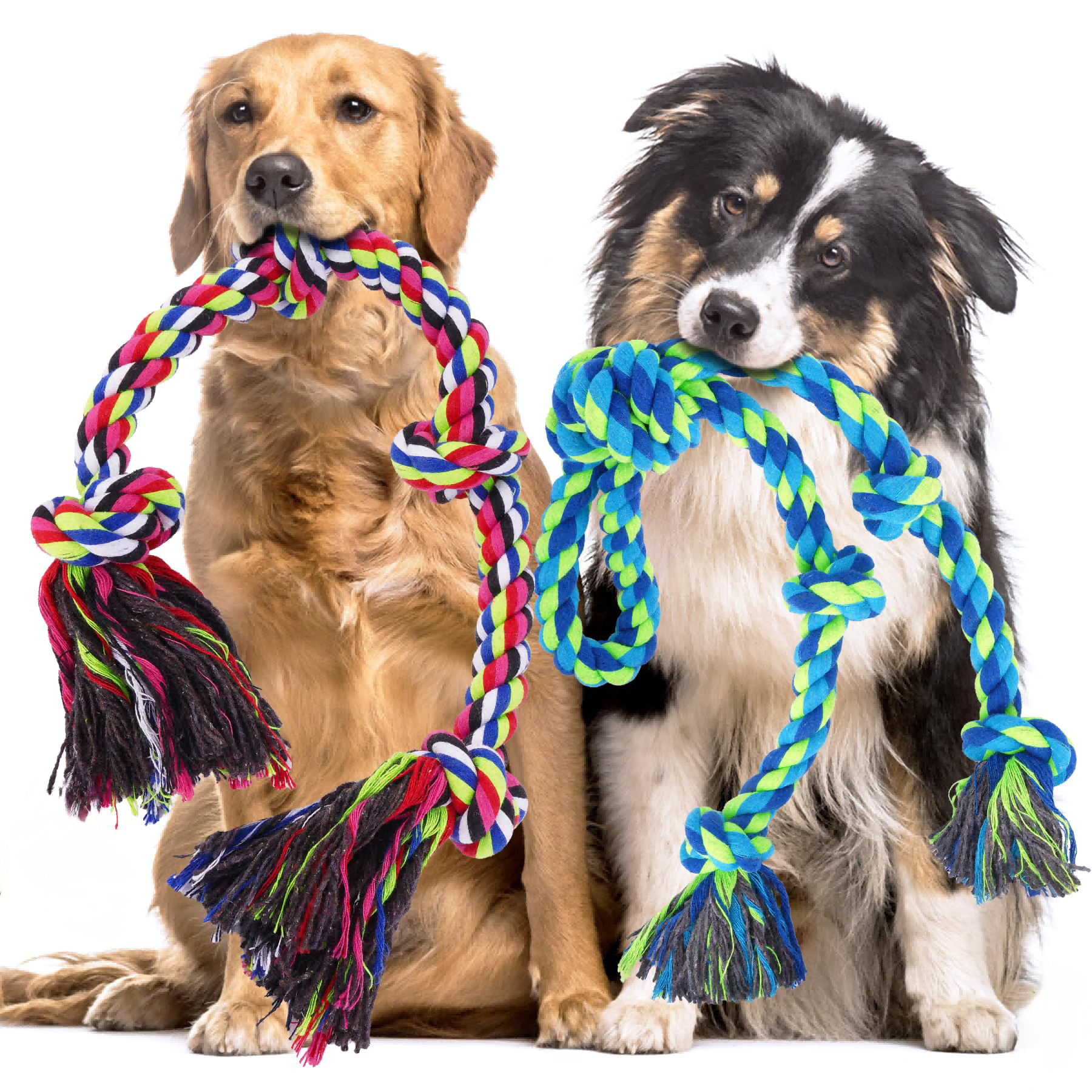 Tough Tug-Of-War Dog Rope Toy