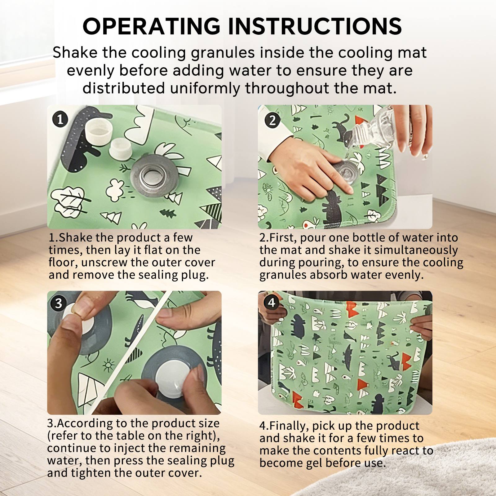 Self-Cooling Pet Mat