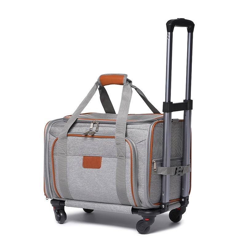 Airline-Approved Dog Travel Trolley Bag