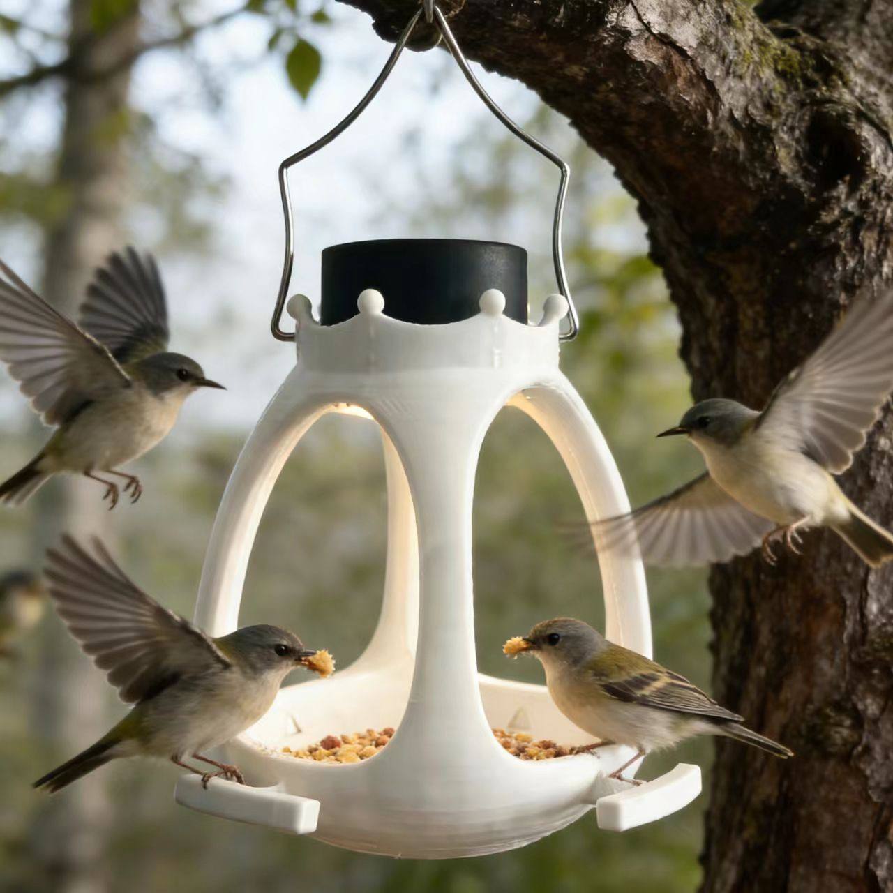 Hanging Outdoor Wild Bird Feeder