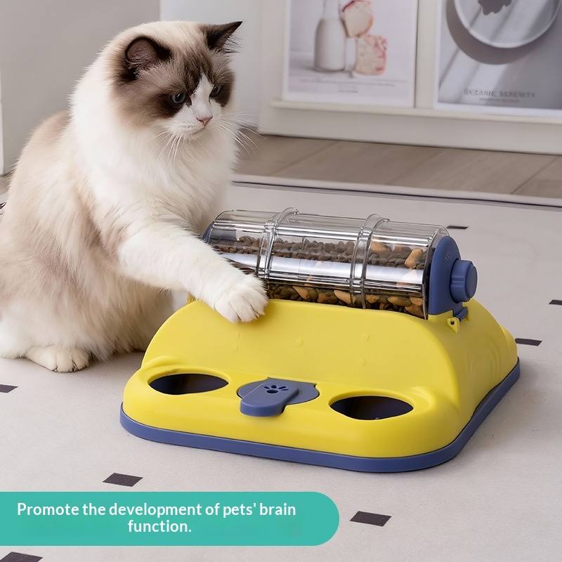 Rolling Treat-Dispensing Slow Feeder Ball
