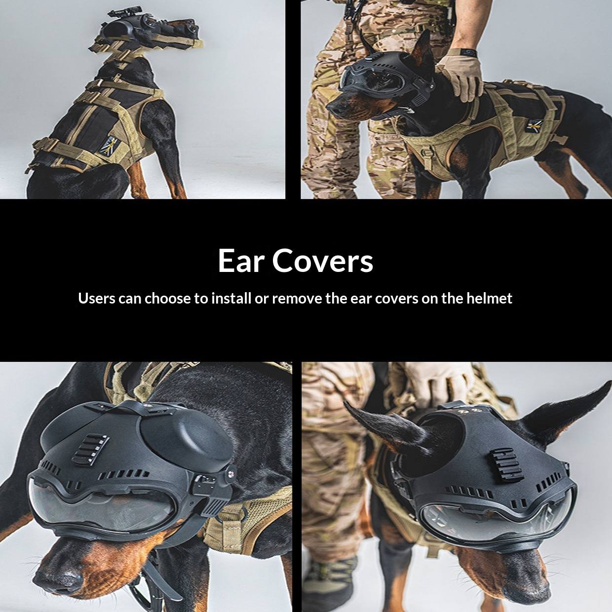 Tactical Dog Goggles Eye Protection