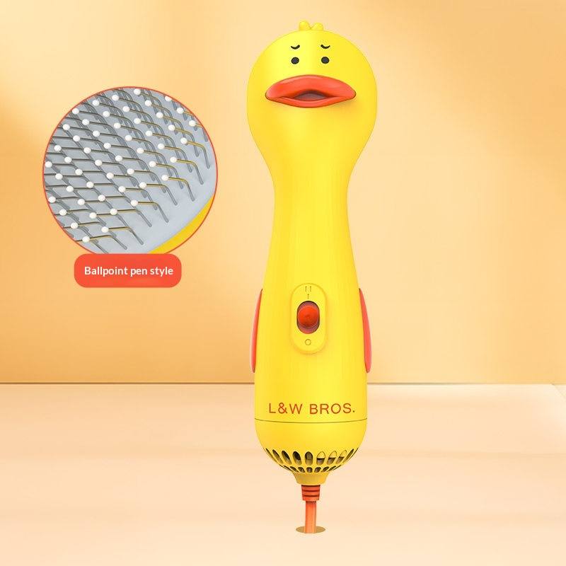 2-in-1 Pet Hair Dryer & Fluffing Brush