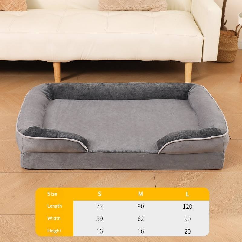 Orthopaedic Memory Foam Dog Sofa Bed