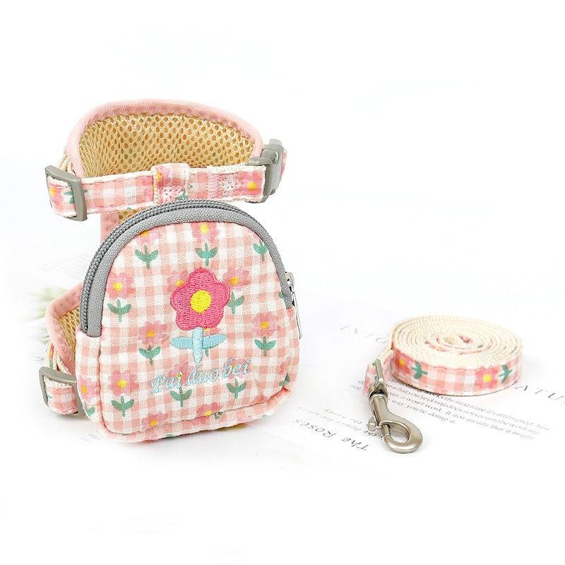 Small Dog Harness And Lead Set