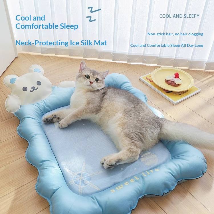 Ice-Silk Cooling Mat For Dogs