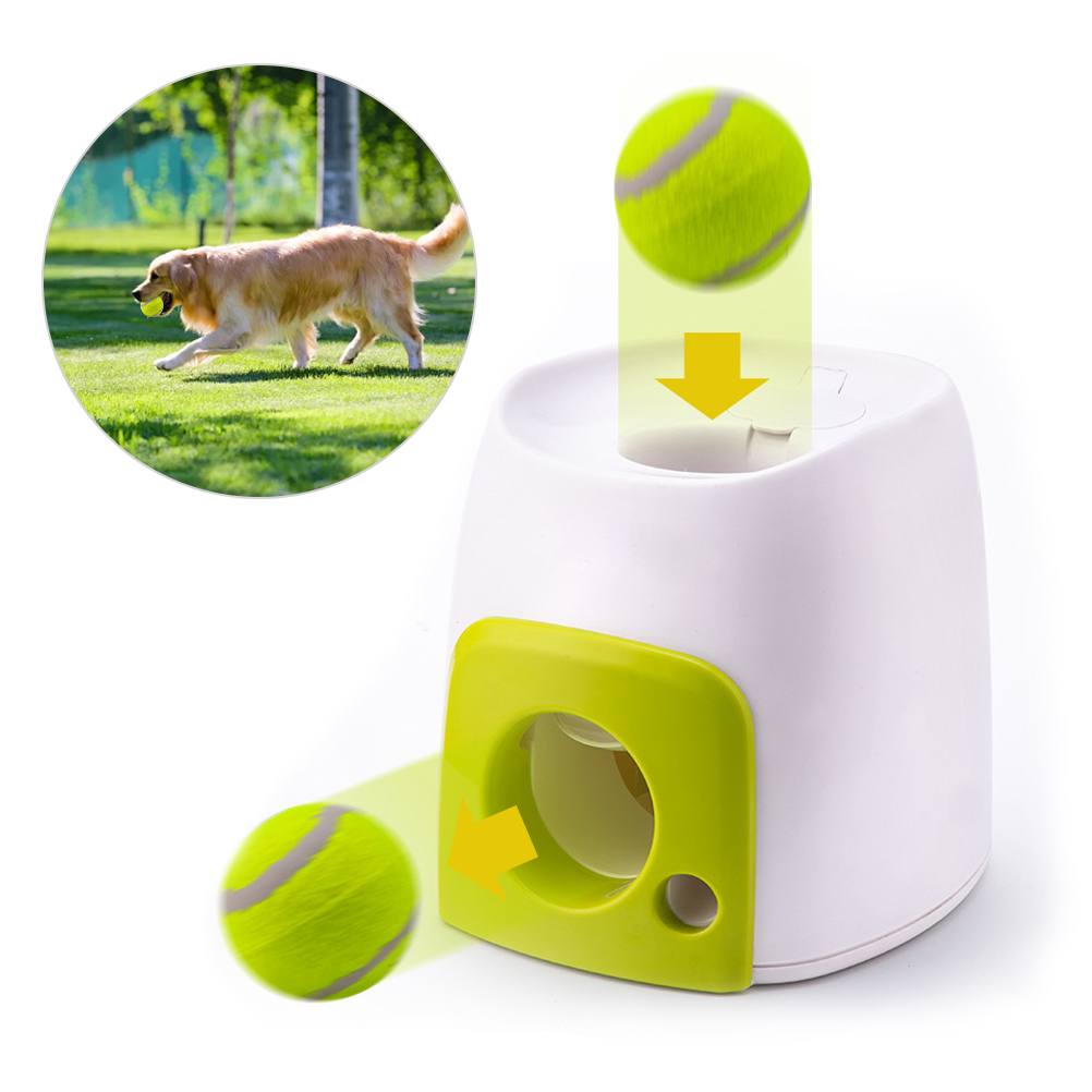 Interactive Treat-Dispensing Dog Ball