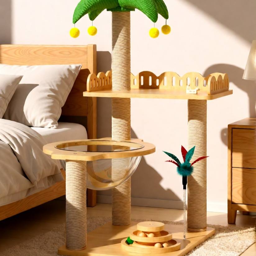 Small Space-Saving Cat Scratching Post