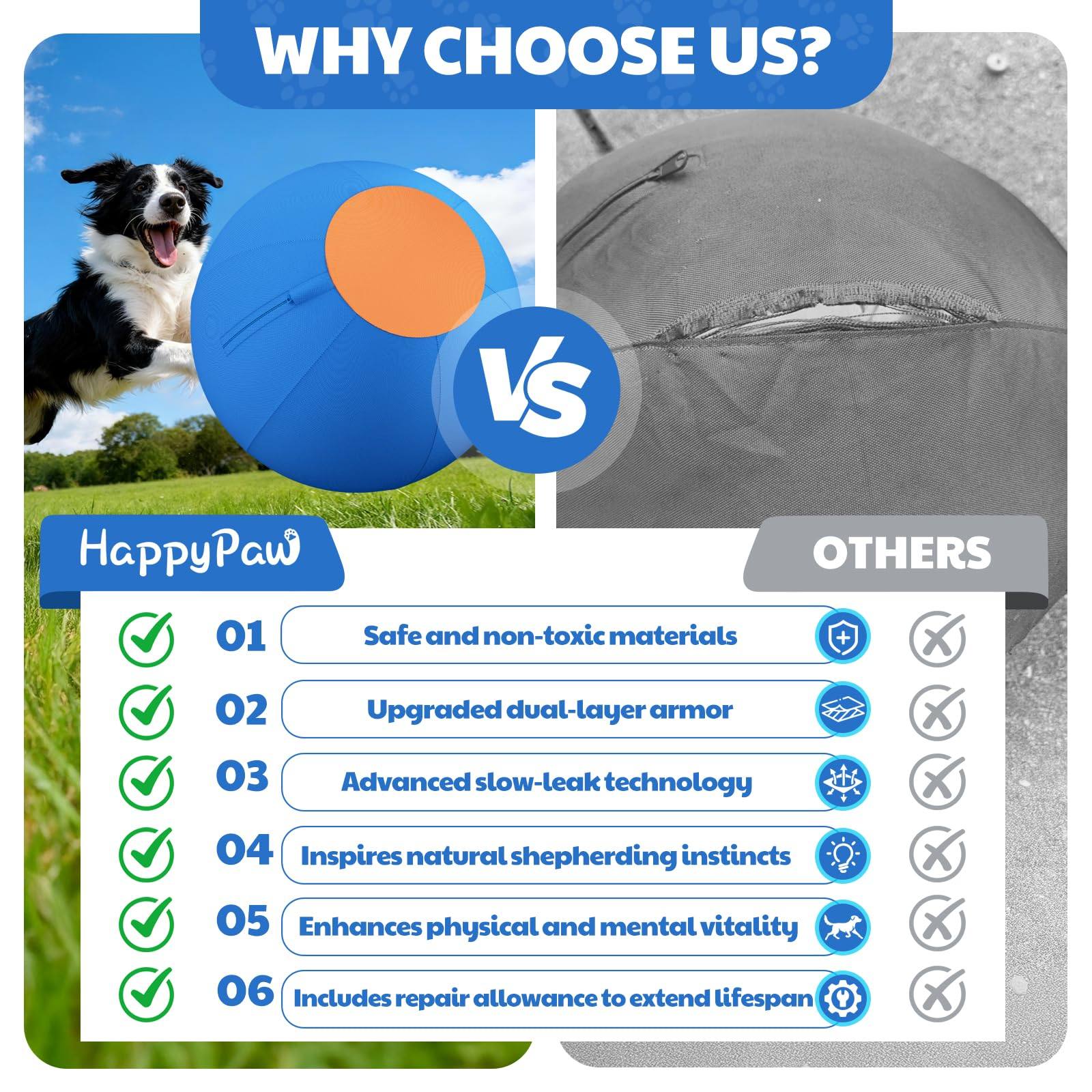 Heavy-Duty Herding Ball for Dogs