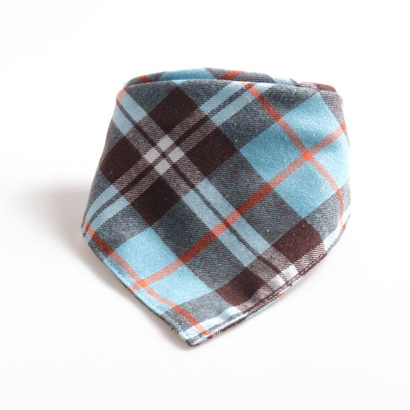 Reversible Plaid Pet Bandana