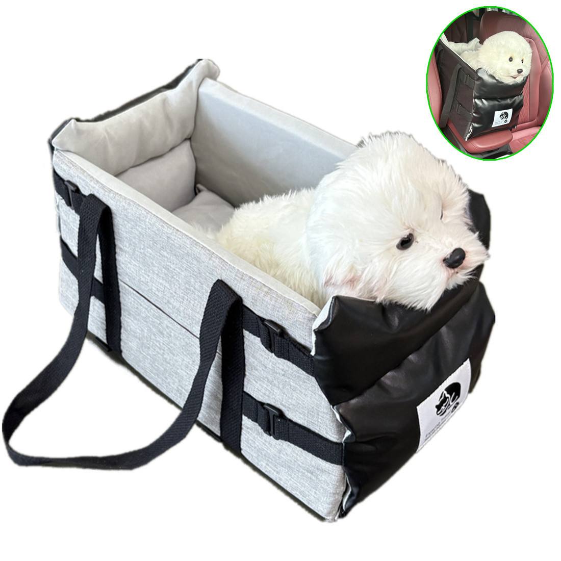 Dog Car Booster Seat Carrier