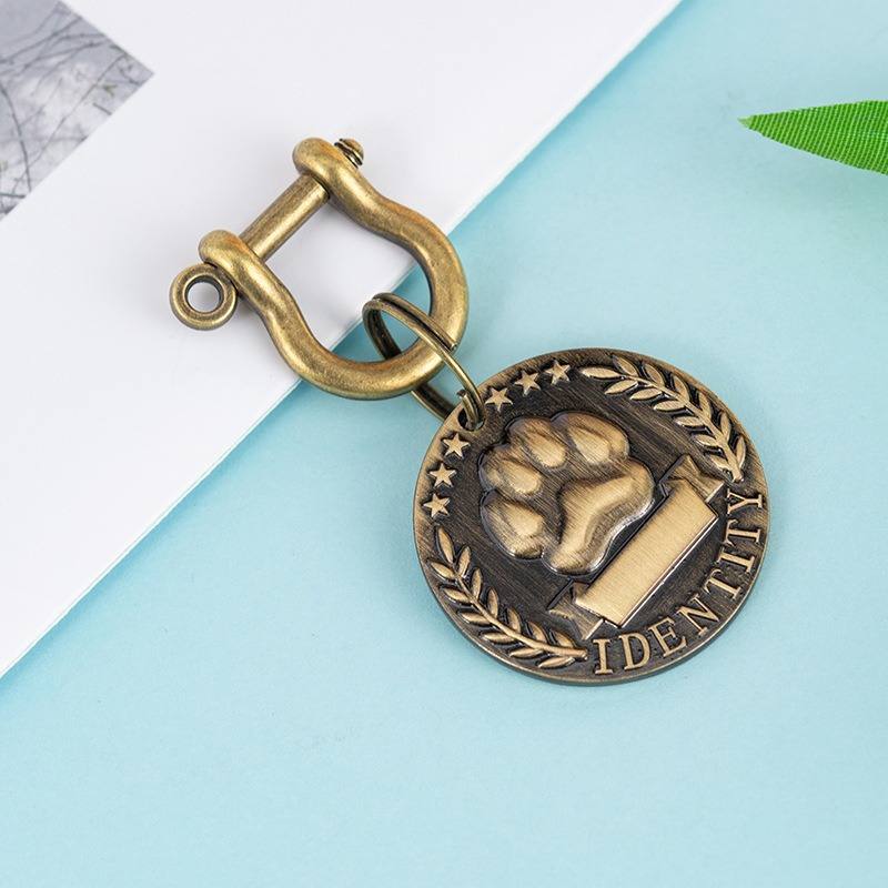 Engraved Stainless Steel Dog ID Tag