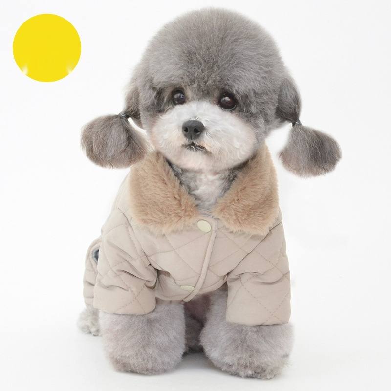 Padded Winter Cotton Dog Coat
