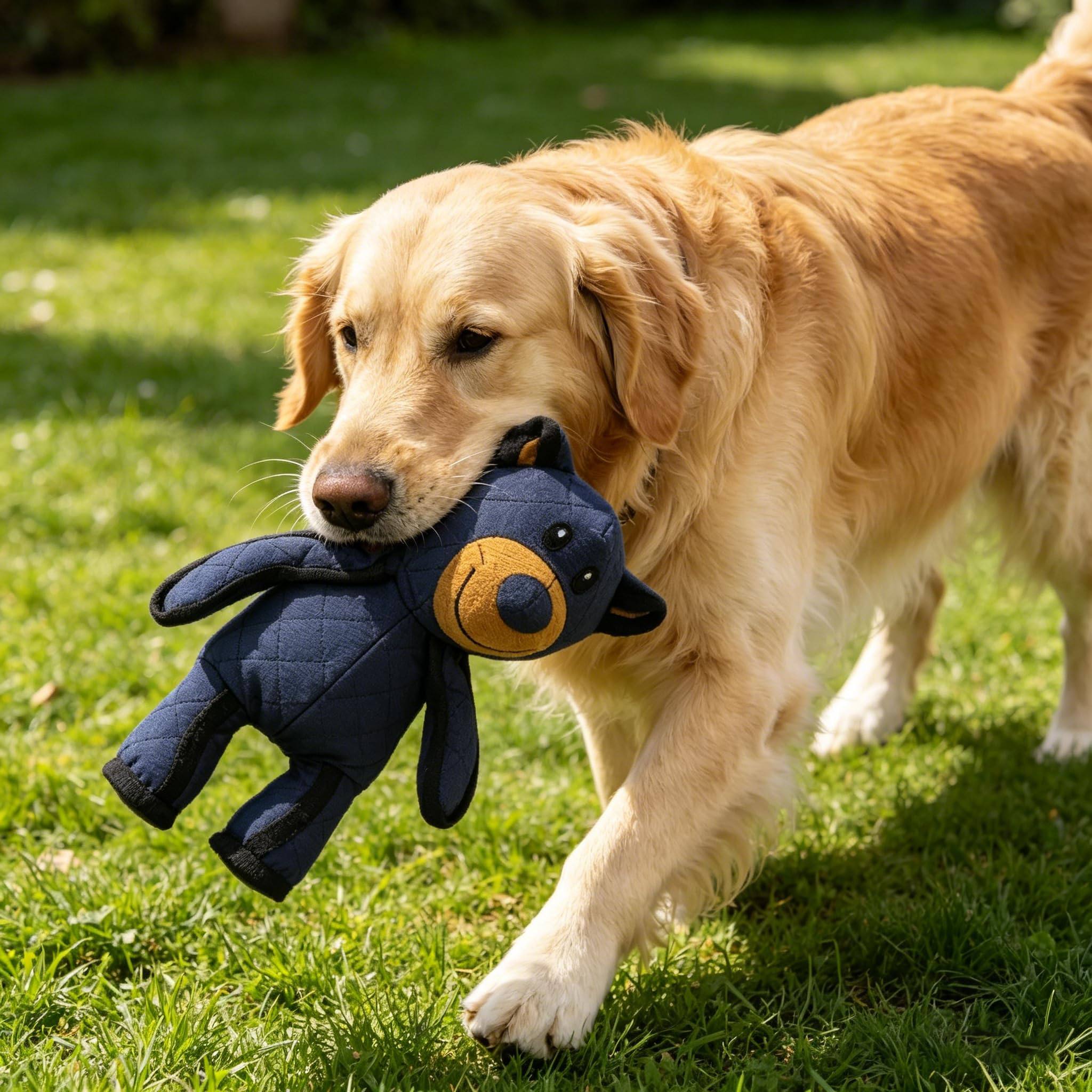 Tough Bear Dog Chew Toy