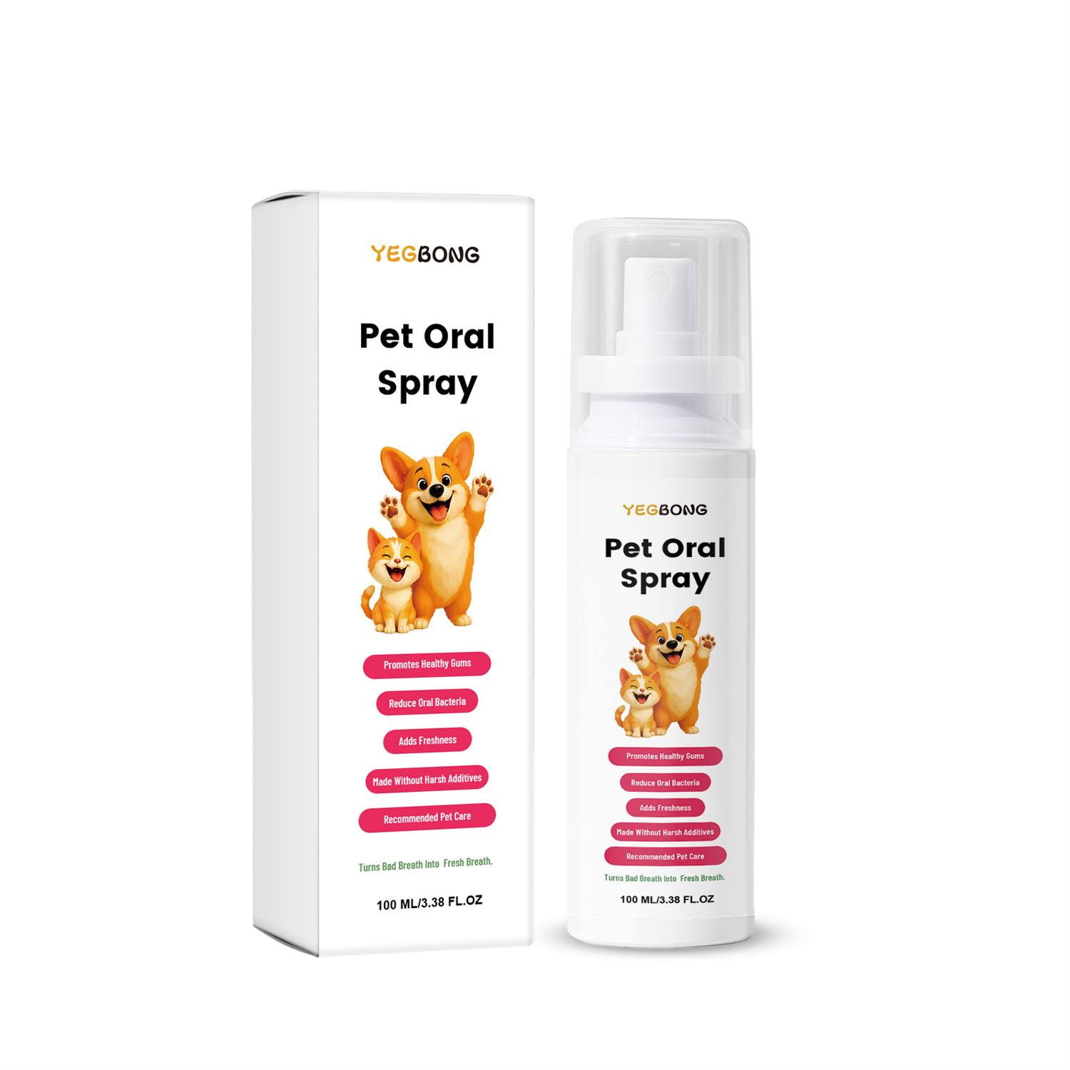 Pet Dental Oral Spray