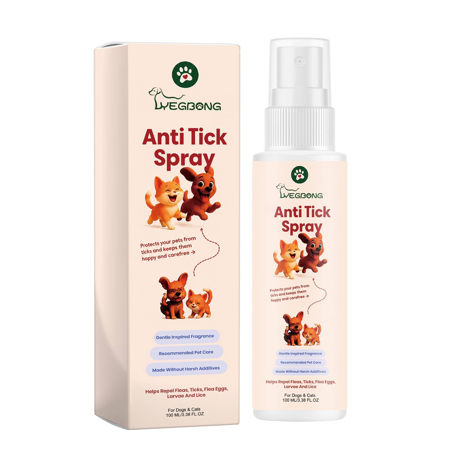 Anti-Tick Spray For Pets