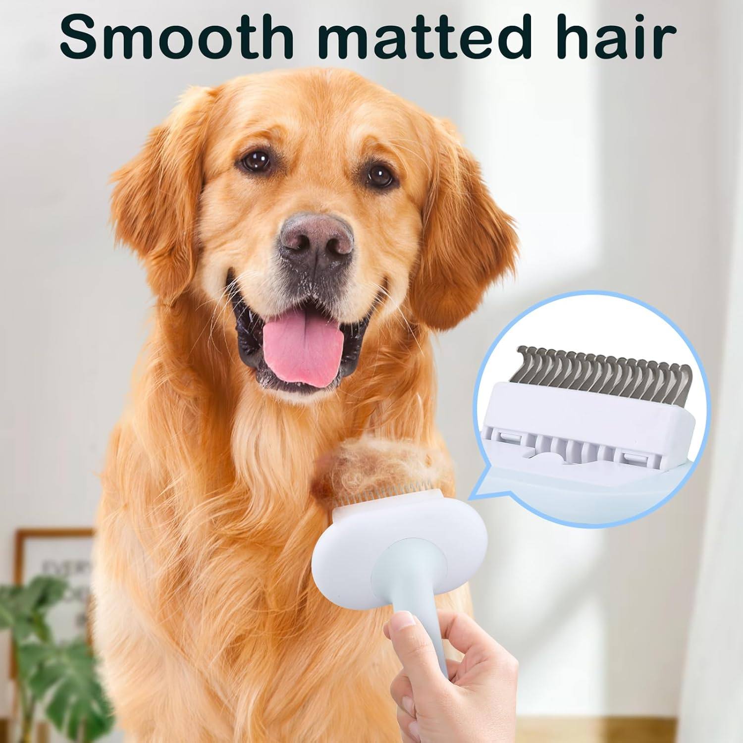 5-In-1 Pet Grooming Brush Kit