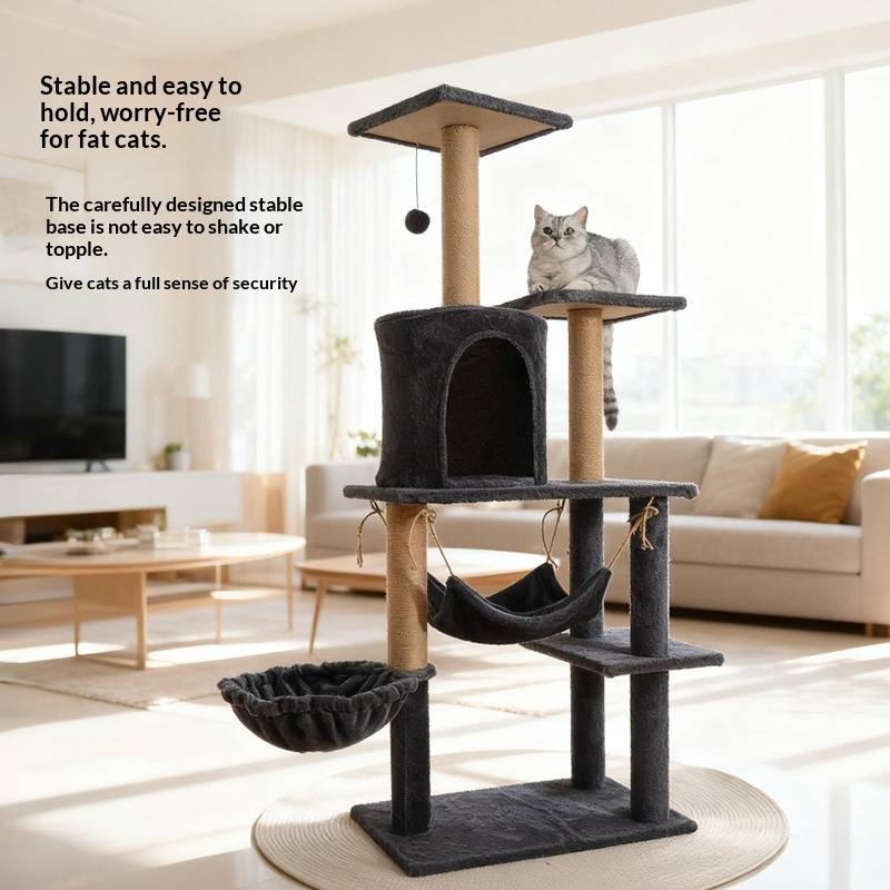 Large Cat Tree With Bed