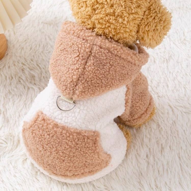 Thickened Warm Hooded Dog Coat