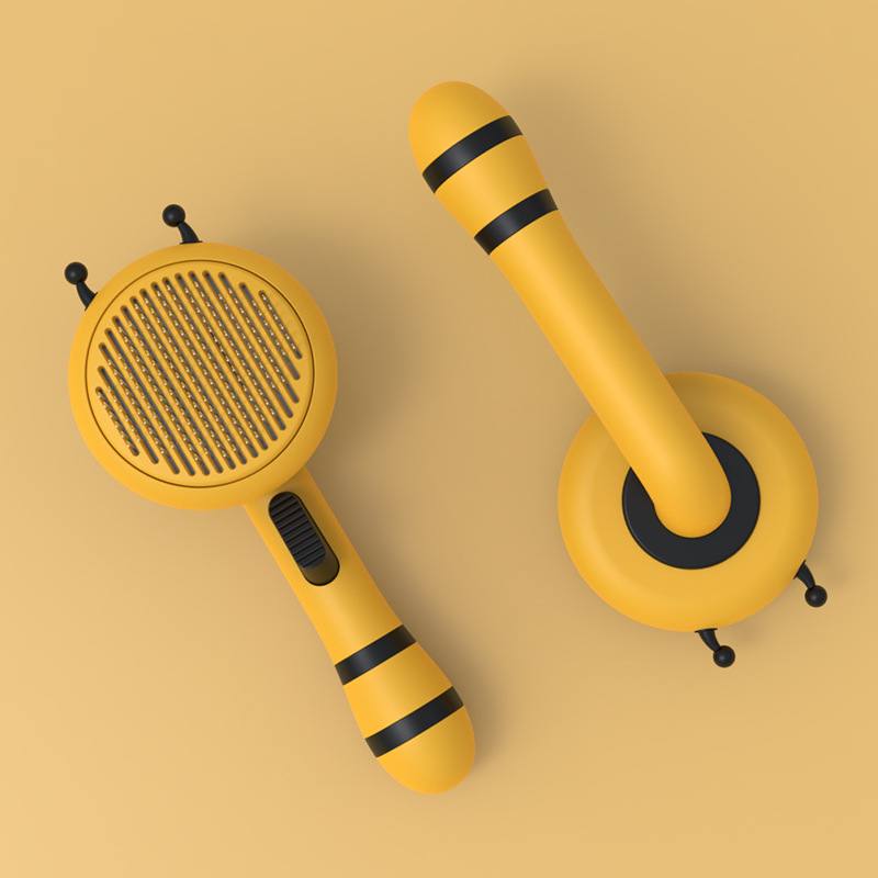 Self-Cleaning Slicker Brush For Cats And Dogs