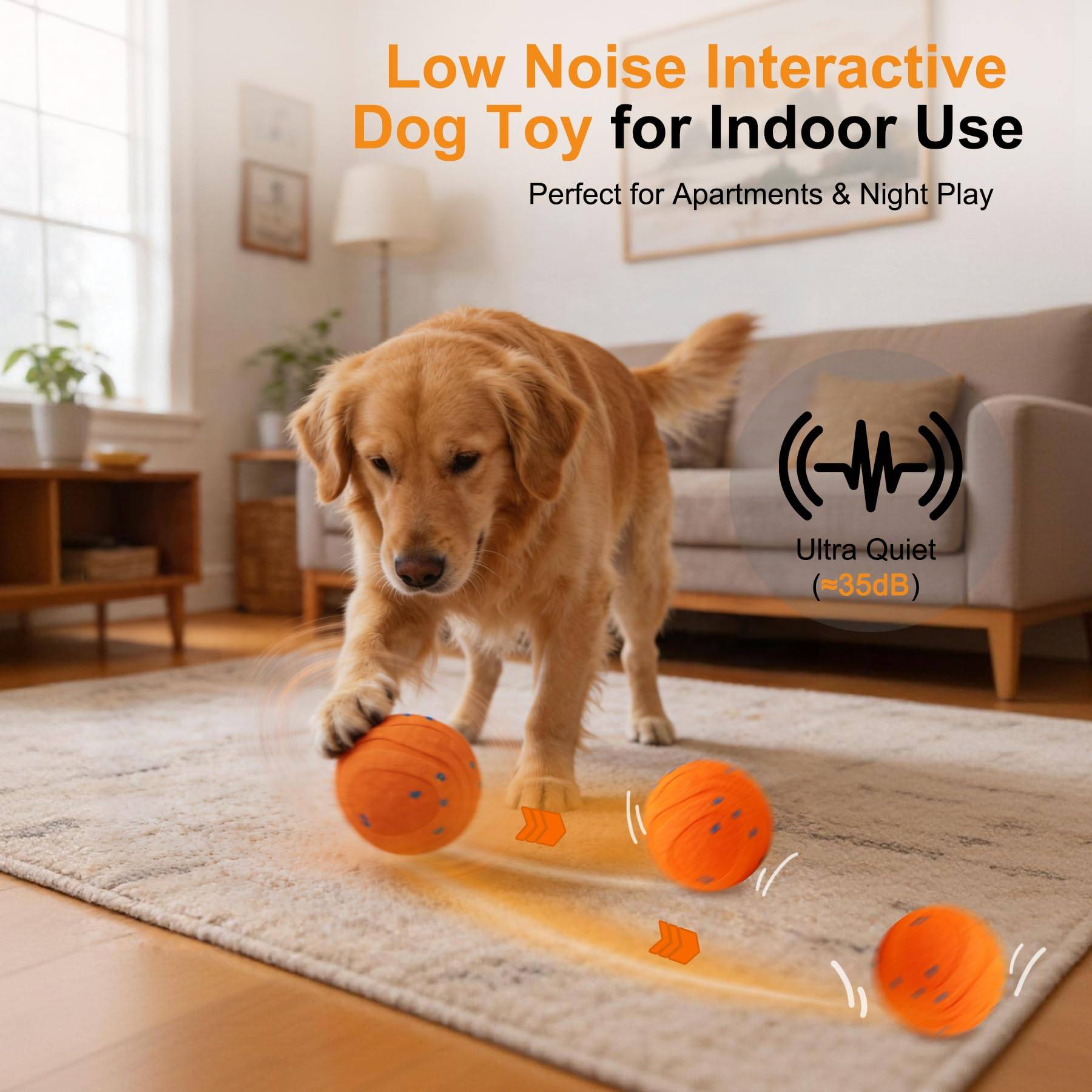 Automatic Self-Moving Bouncing Dog Ball