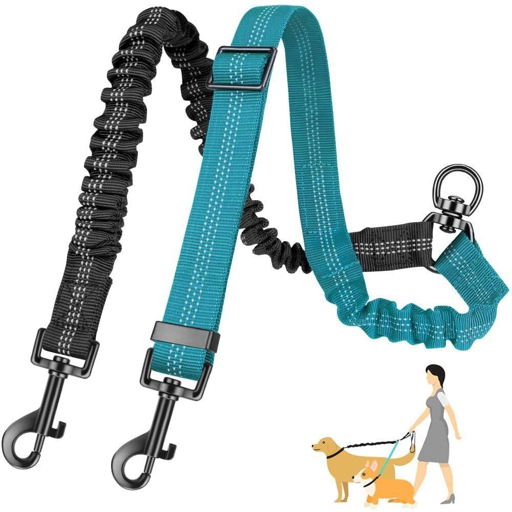 Anti-Tangle Double Dog Lead