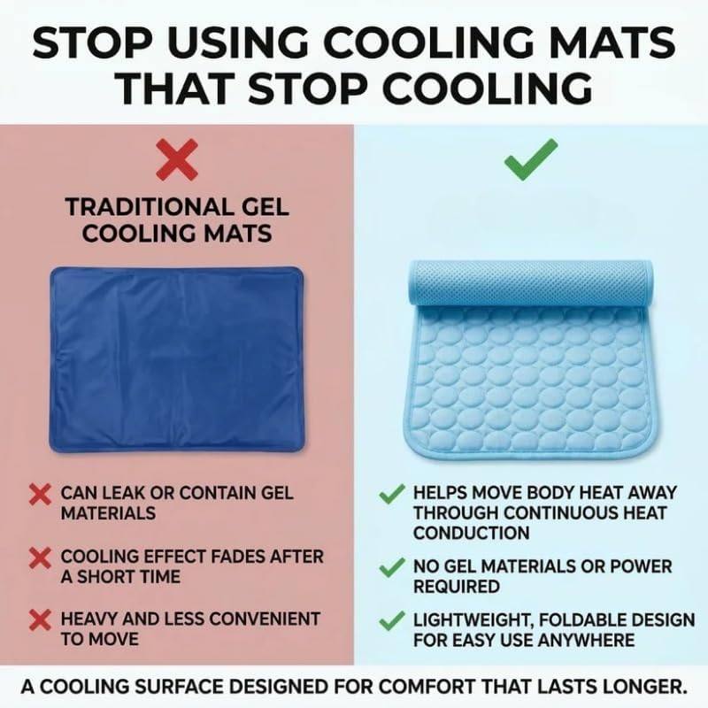 Ice Silk Cooling Pad For Dogs