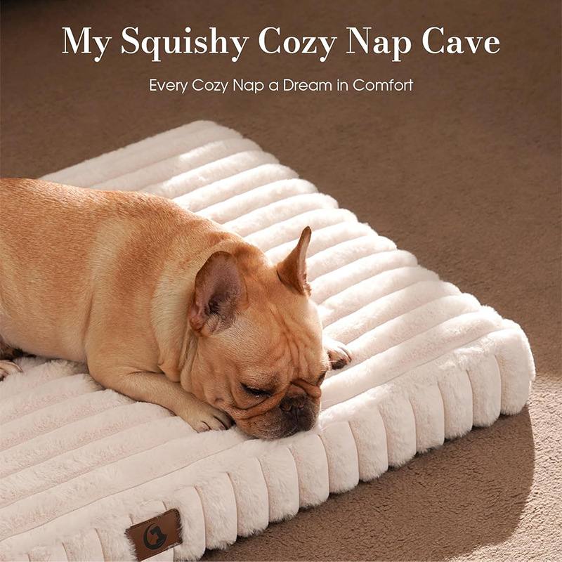 Washable Faux-Fur Non-Slip Dog Mat