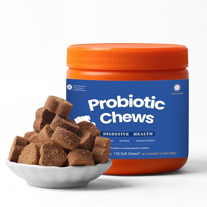 Probiotic Chewable Tablets For Cats & Dogs