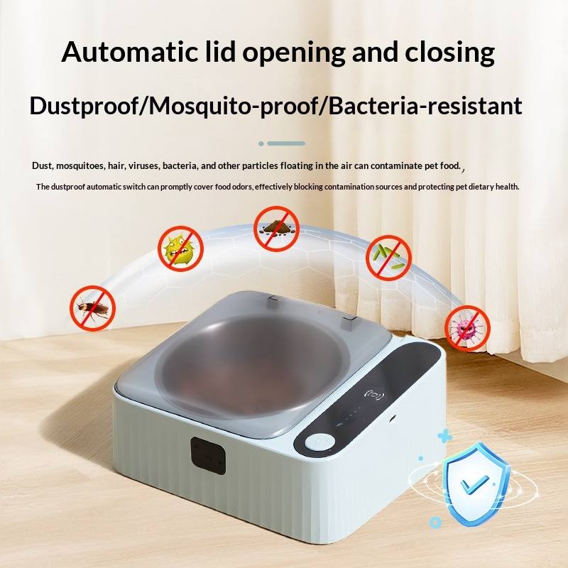 Smart Auto-Lid Pet Bowl