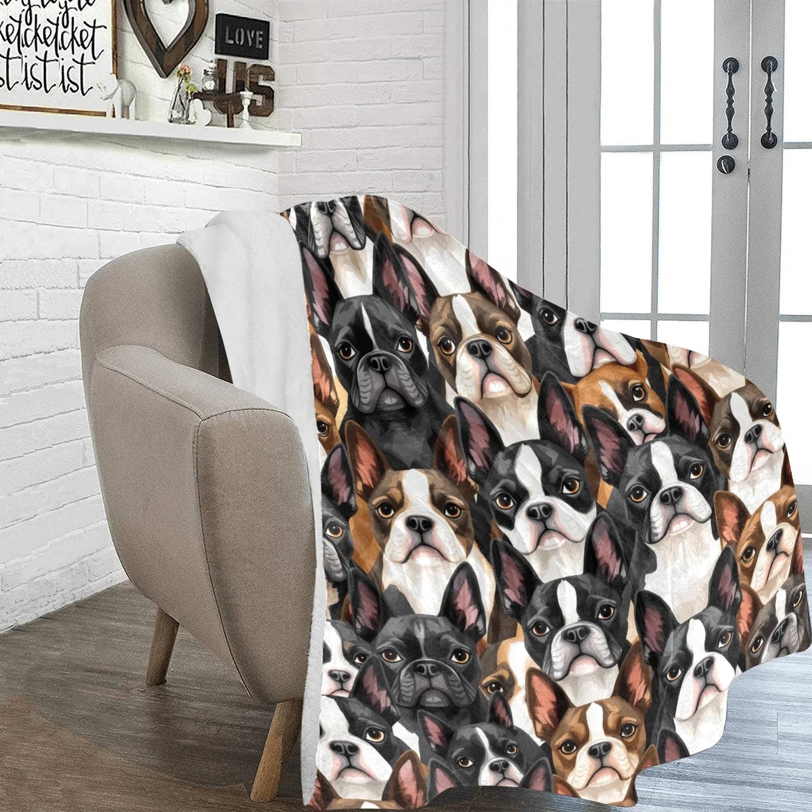 Thickened Flannel Pet Blanket