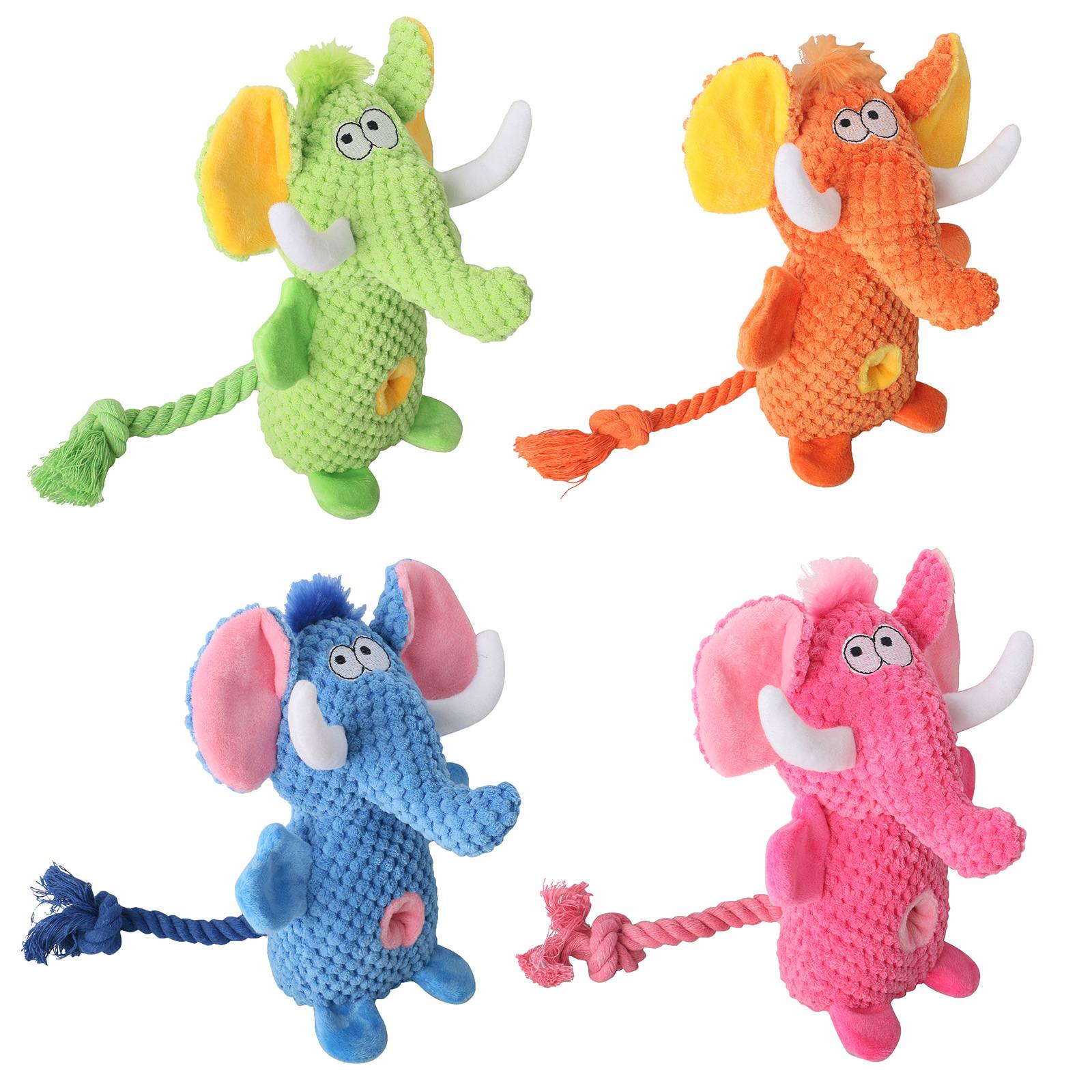 Snuffle Treat-Hiding Plush Squeaky Dog Toy