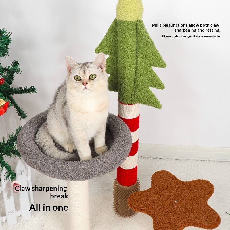 Christmas Tree Cat Climbing Frame