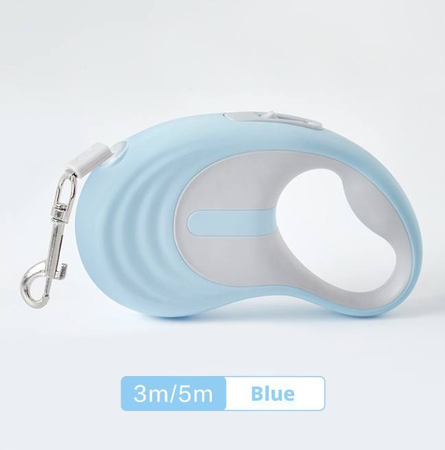 Retractable Dog Lead with One-Button Brake