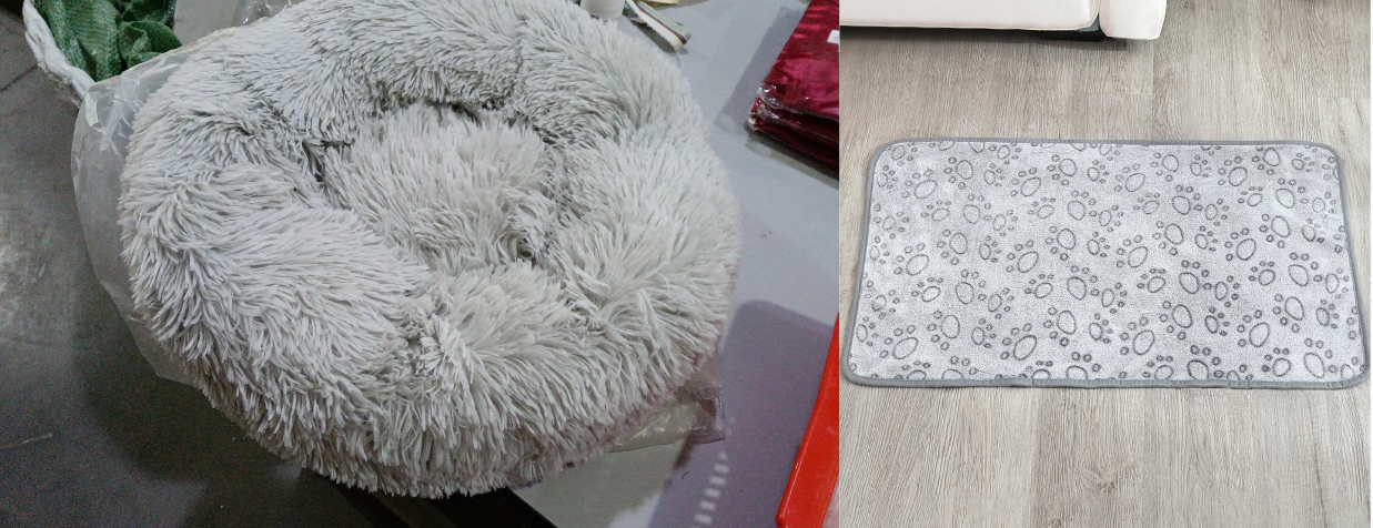 Round Plush Pet Bed
