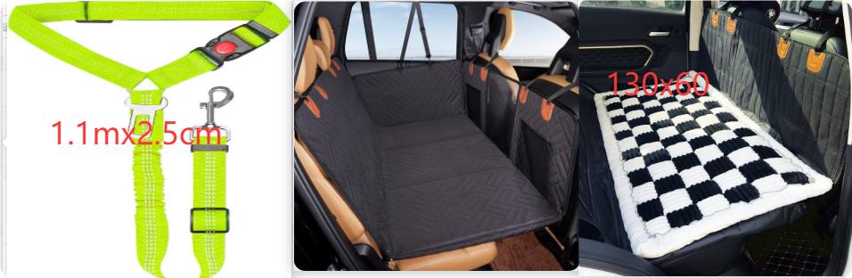 Non-Slip Dog Car Back-Seat Extender Bed