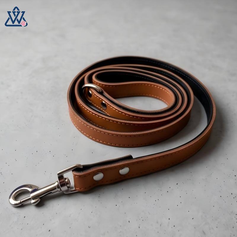 Heavy-Duty Genuine Leather Dog Lead
