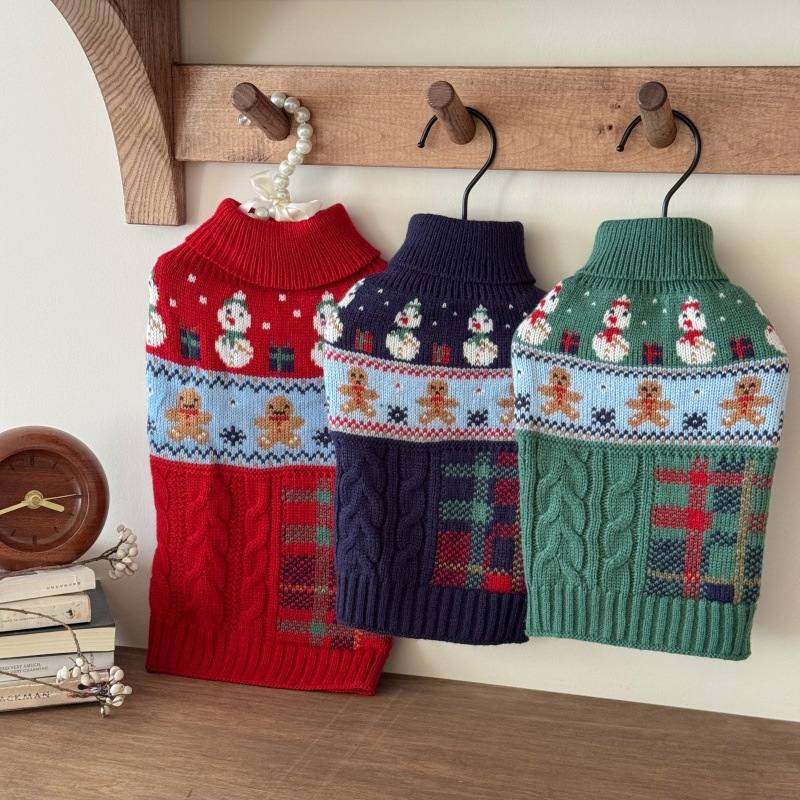 Christmas Snowman Dog Jumper